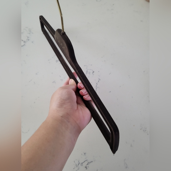 Gucci Brown Velvet Trouser Pant Hanger - Picture 4 of 13